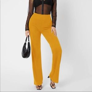 Yellow dress pants